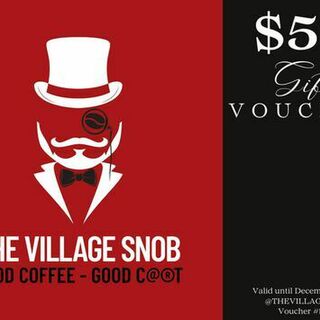 The Village Snob gift card